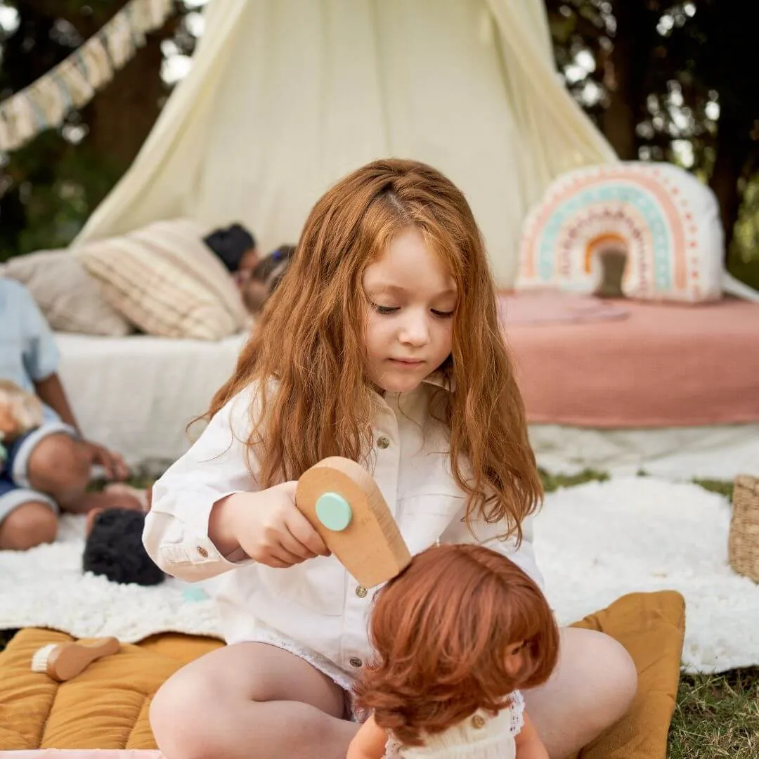 Wooden Doll Beauty Set Kids discovery tools Young minds at work