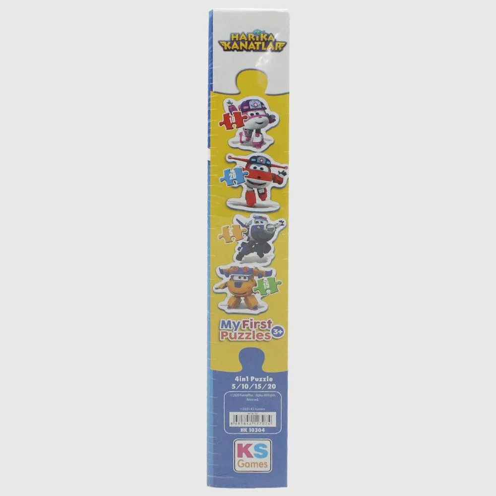 Learning through play Fun that fuels growth 4 In 1 Super Wings First Puzzle