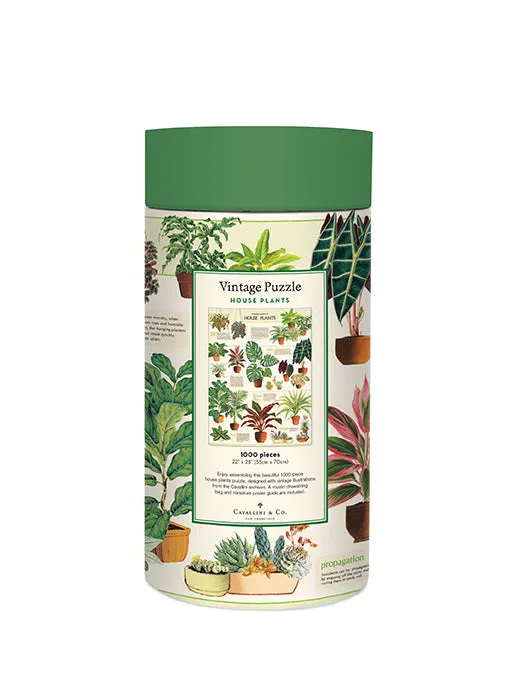 Little hands Tiny thinkers Cavallini & Co. House Plants 1000 Piece Puzzle