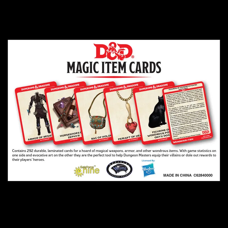 Growing minds Smart little ones D&D Magic Items Cards