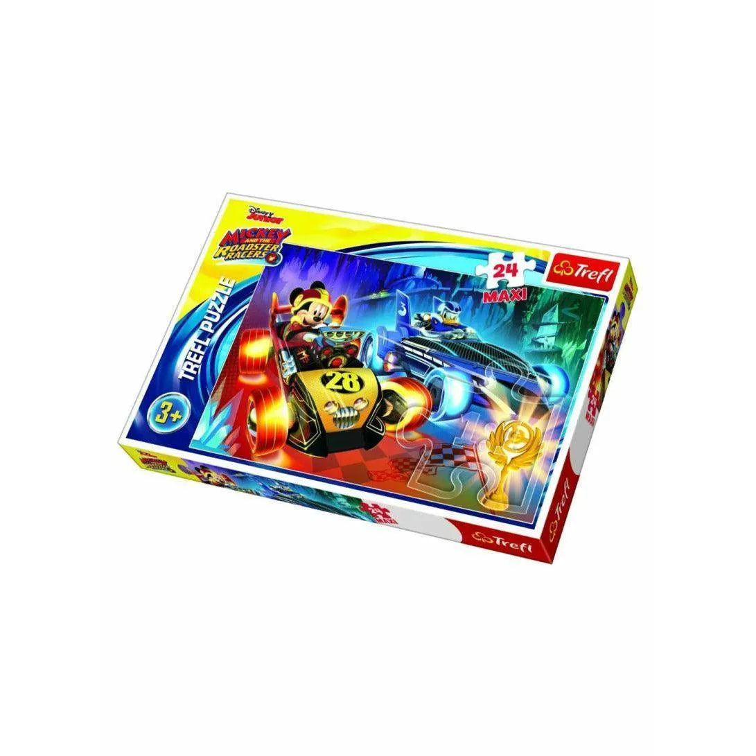 "Mickey And The Roadster Racers" 24 Piece Puzzle Creative time for curious minds Everyday learning