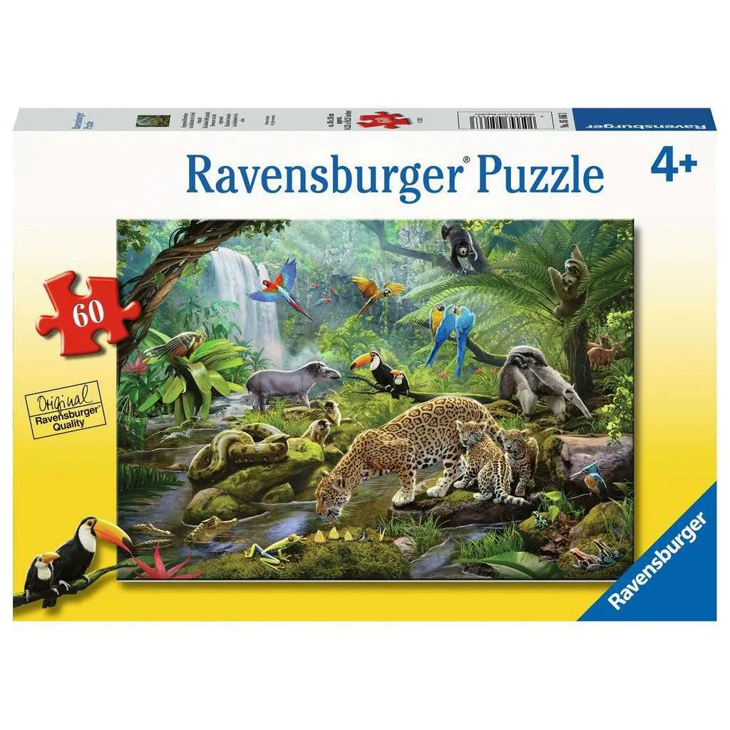 Parent-approved learning Rainforest Animals