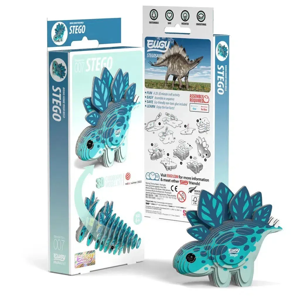 Stegosaurus 3D Puzzle Learning through play