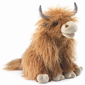 Highland Cow Puppet Parent-approved learning Learning through play