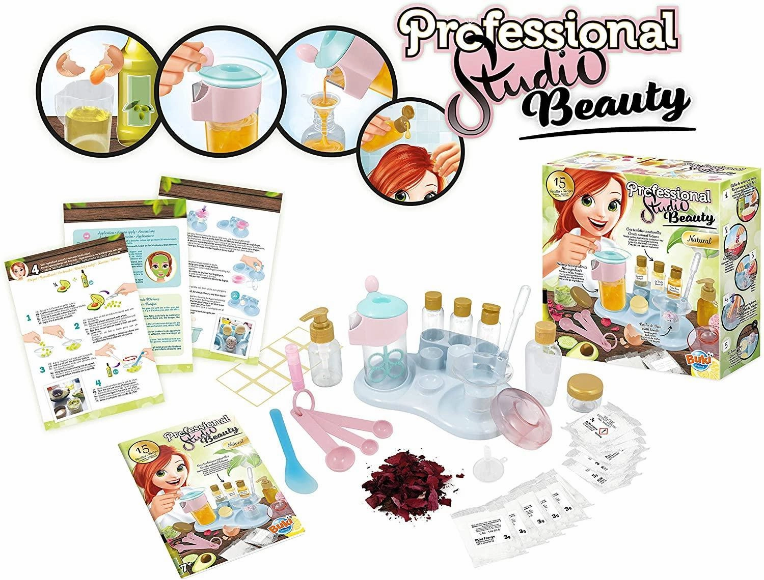 Discover & grow Little hands Buki France Professional Studio Beauty Playset