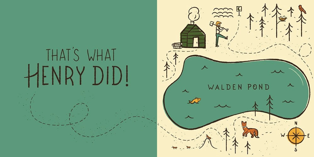 Educational fun Imaginative play Little Naturalists: Henry David Thoreau In The Woods