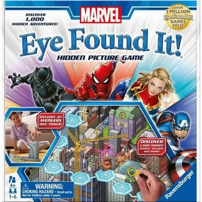 Marvel Eye Found It! Active learners Learning through play