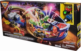 Monster Jam Supercharge Speedway Playset Learning fun