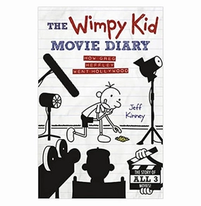 The Wimpy Kid Movie Diary: How Greg Heffley Went Hollywood (Diary Of A Wimpy Kid) [Hardcover] Jeff Kinney [Hardcover] Jeff Kinney Little adventures Smart little ones