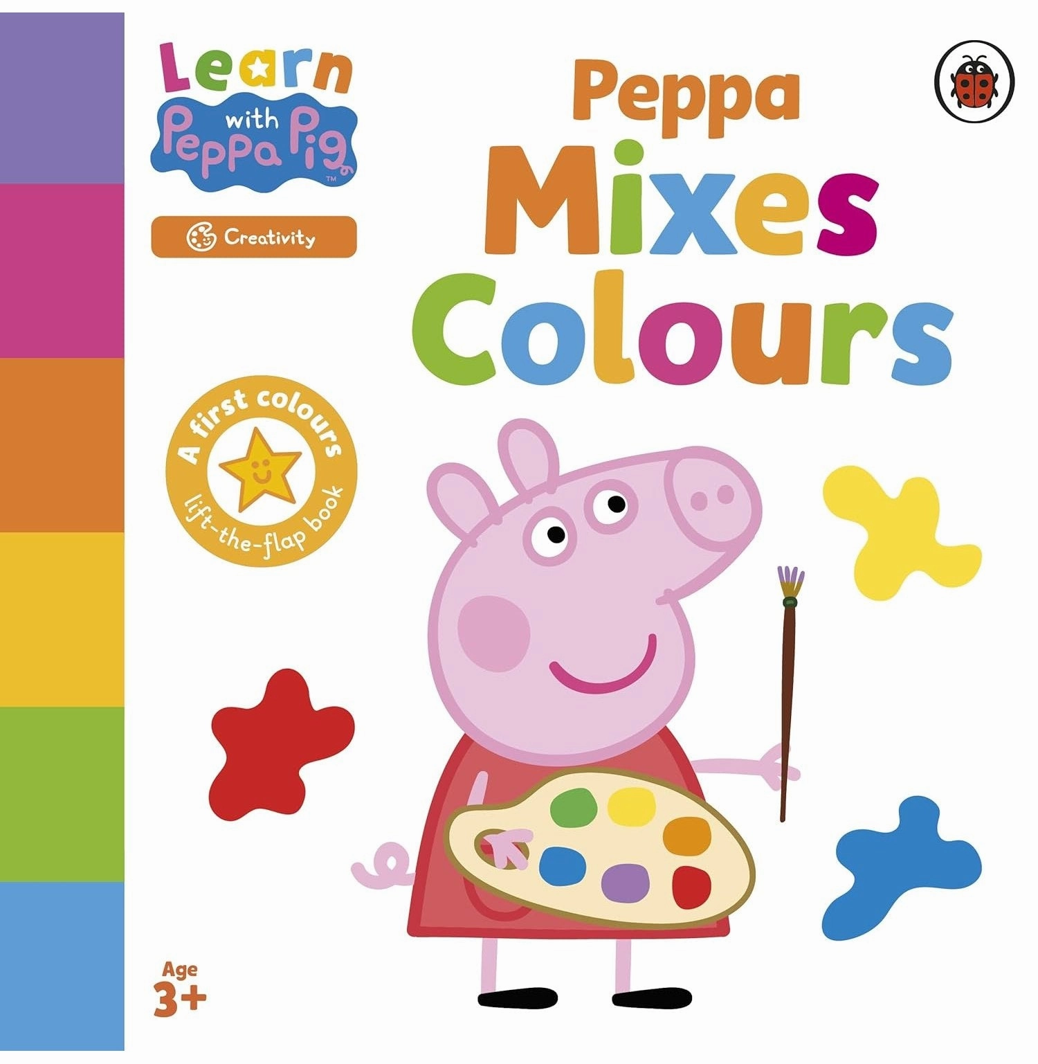 Learn With Peppa: Peppa Mixes Colours [Board Book] Peppa Pig Busy kids Young imaginations