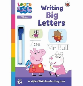 Fun-based learning Learn With Peppa:Writing Big Letters [Paperback] Peppa Pig