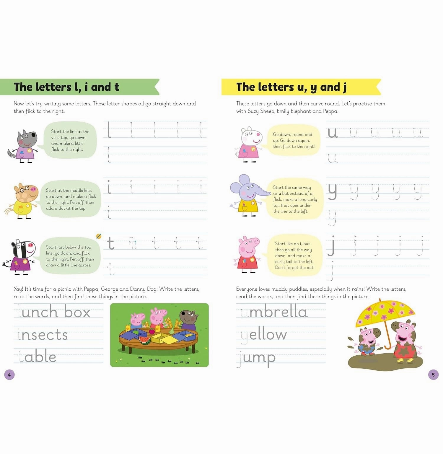 Learn With Peppa: Writing Little Letters [Paperback] Peppa Pig; Blyth Sheilagh And Dubiel Jan Exploration made fun Exploration gear