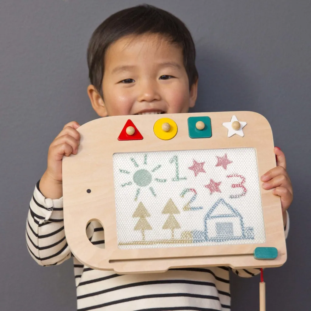 Magic Drawing Board - Elephant Busy kids Engaging young minds