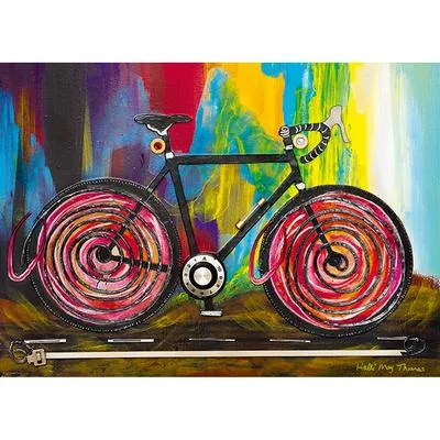 Fun that fuels growth Bike Art, Momentum - 1000 Pc
