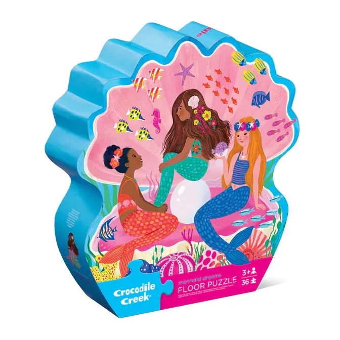 Little creators Growing minds Classic Floor Puzzle 36 Pc - Mermaid Dreams