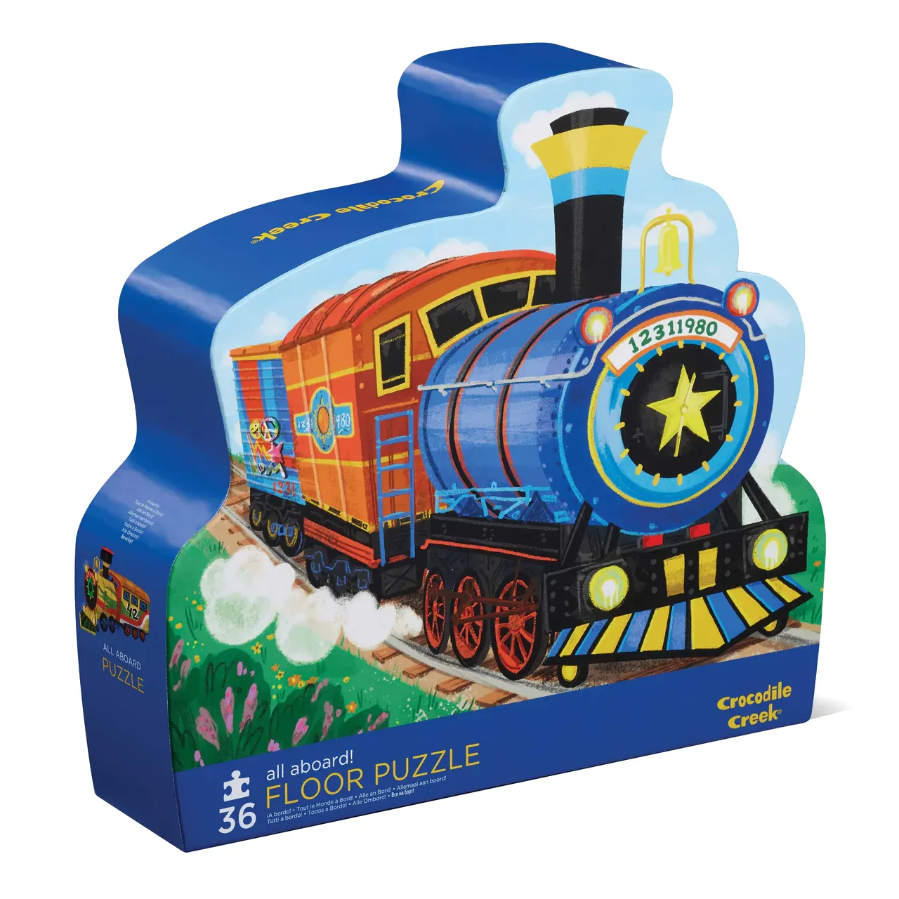 Young explorers Classic Floor Puzzle 36Pc - All Aboard