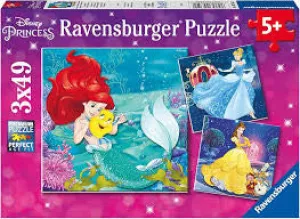 Disney Princess Adventures 3X49 Pcs Kids essentials