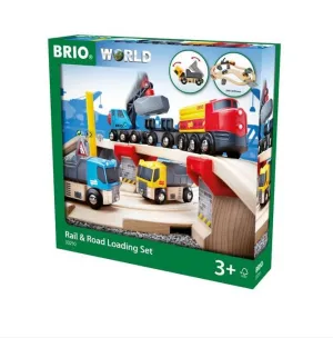Child development Rail And Road Loading Set 33210
