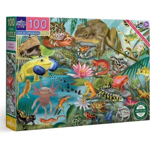 Love Of Amphians 100 Piece Puzzle Smart activities for young learners