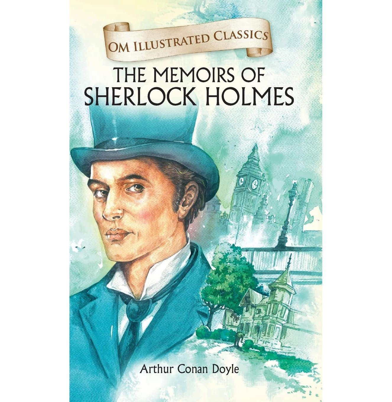 Children Classics : The Memoirs Of Sherlock Holmes : Illustrated Abridged Classics With Practice Questions (Om Illustrated Classics For Kids) [Hardcover] Arthur Conan Doyle Sensory fun for little hands Growing minds