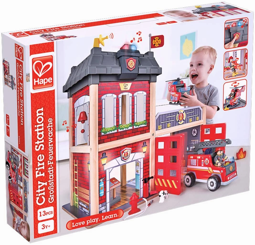 Sensory fun for little hands Little adventures City Fire Station