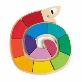 Color Me Happy Snake Puzzle Busy kids