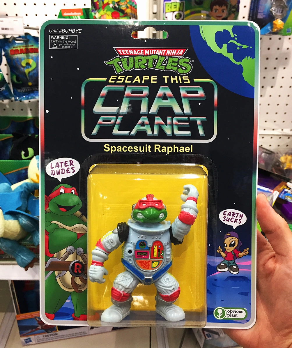 The Ninja Turtles Escape This Crap Planet - Raphael Learn & grow