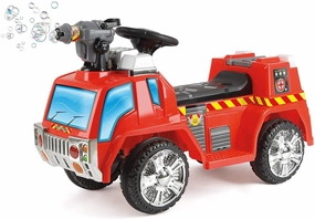 Toyrific Bubbles Children'S Battery Ride-On Fire Engine Play & learn Mindful play