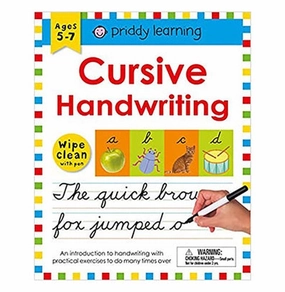 Young explorers Wipe Clean Workbook: Cursive Handwriting [Spiral:Bound] Roger Priddy