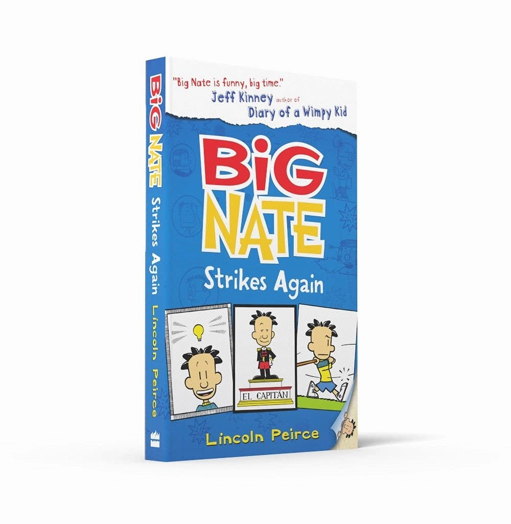 Big Nate Strikes Again [Paperback] Peirce Lincoln Parent-approved learning Brain boosters