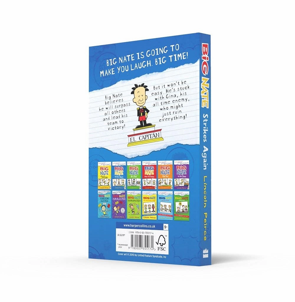 Inspiring creativity Tiny thinkers Big Nate Strikes Again [Paperback] Peirce Lincoln