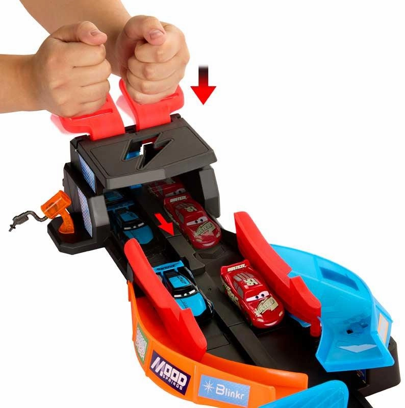 Disney Pixar Cars Night Racing Track Set Smart little ones Young imaginations