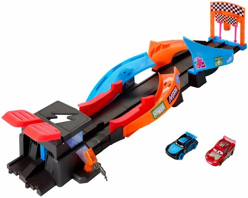 Disney Pixar Cars Night Racing Track Set Young imaginations