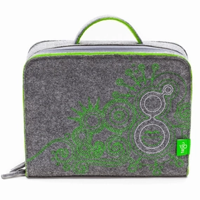 Felt Travel Tote For Tegu Blocks Young imaginations