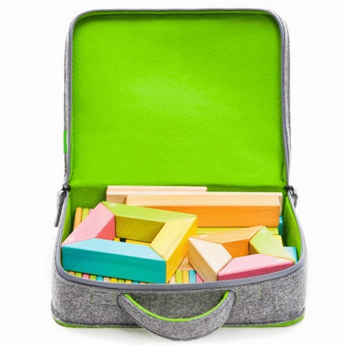 Brain boosters Felt Travel Tote For Tegu Blocks