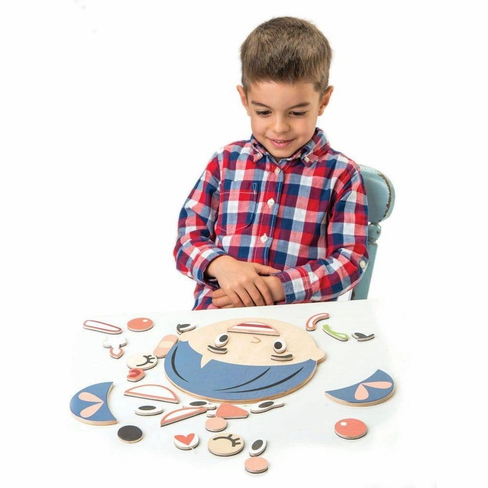 Learning through play Playroom learning Fun Faces Playset - What'S Up?