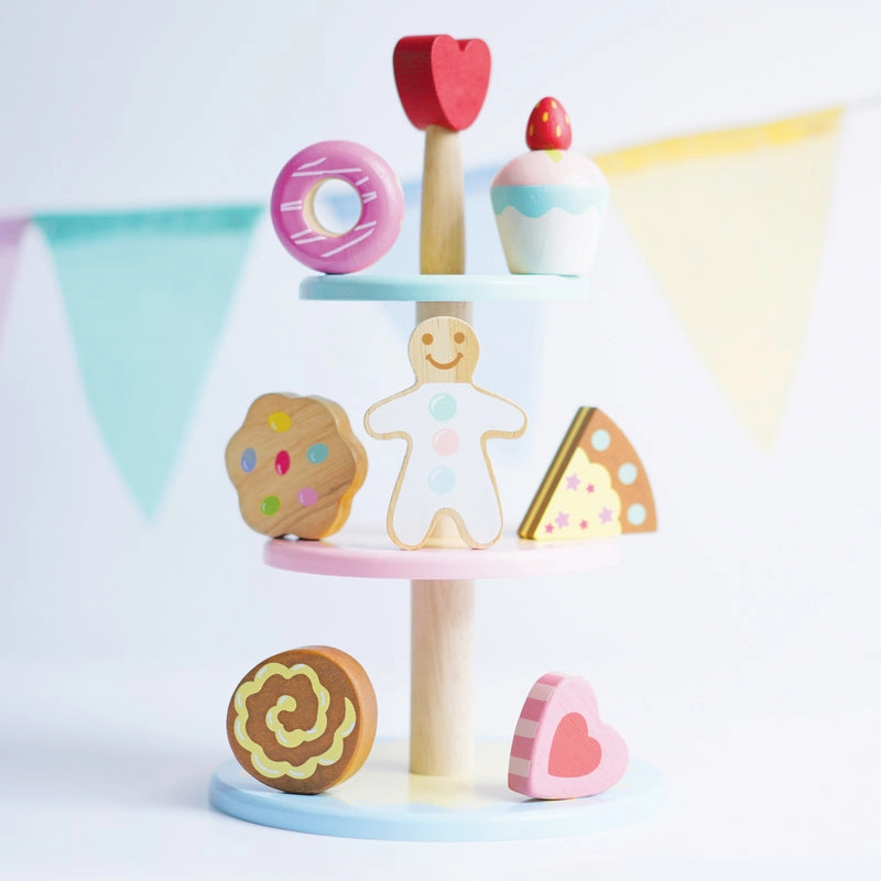 Honeybake Cake Stand Set Learning through play Home learning tools