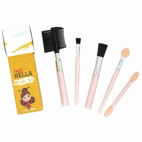 Miss Nella Make Up Brushes Set Little builders Imaginative play