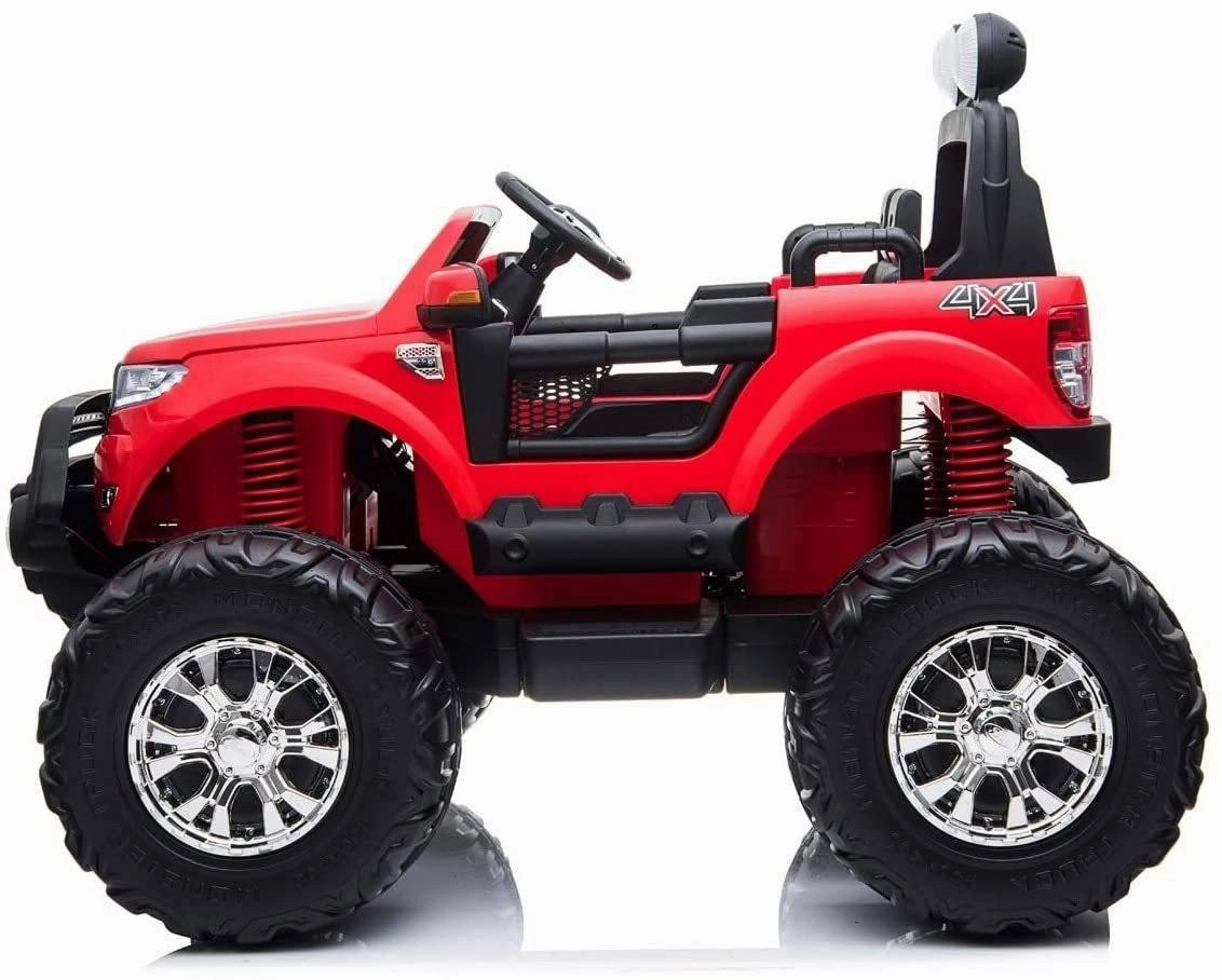 Kids discovery tools Ricco 12V Ford Ranger Licensed Monster Truck 4 Motors Kids Electric Ride On Car