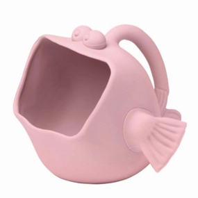 Scrunch Scoop Big Mouthed Fish Dusty Rose Hands-on discovery Tiny thinkers