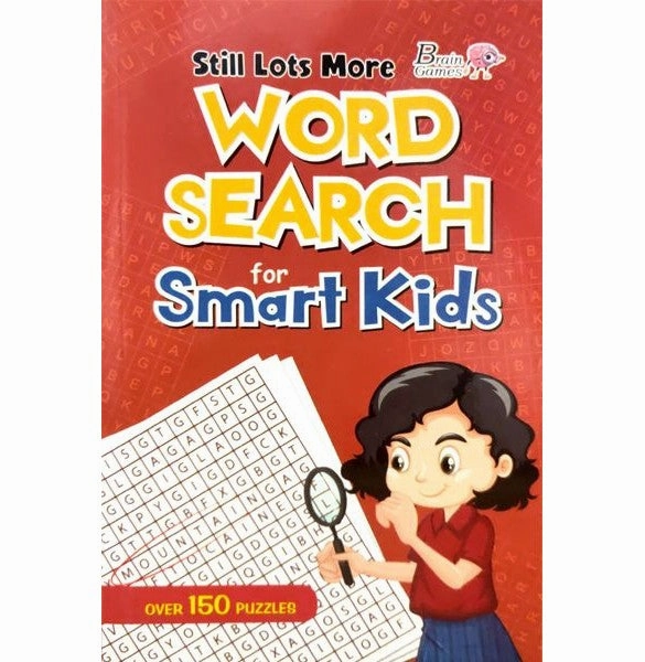 Still Lots More Word Search For Kids (Bwd) Smart kids gear Little hands
