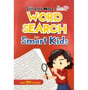 Still Lots More Word Search For Kids (Bwd) Smart kids gear Little hands