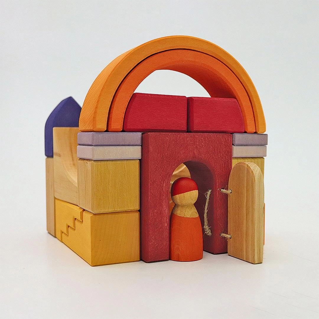 Curiosity starters Wooden Building World Desert Sand Set