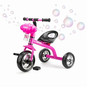 Young minds at work Mindful play Xootz Bubble Go Trike - Kids Tricycle Pink