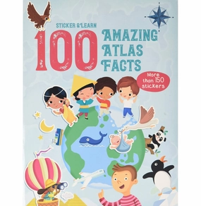 Smart activities for young learners 100 Amazing Atlas Facts Stickers [Paperback]