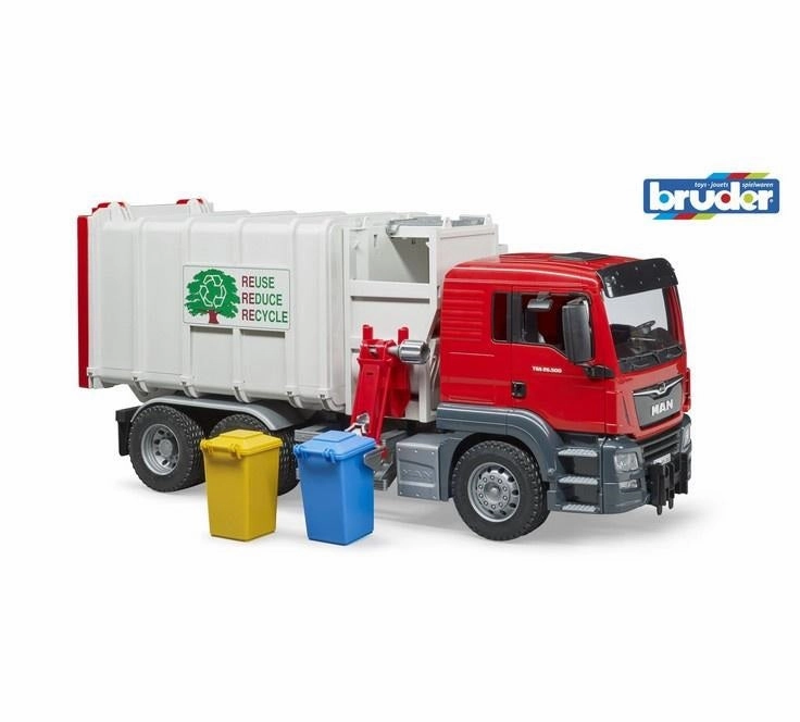 Man Tgs Side Loading Garbage Truck Preschool minds