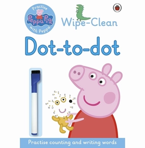 Peppa: Wipe-Clean Dot-To-Dot Learning fun
