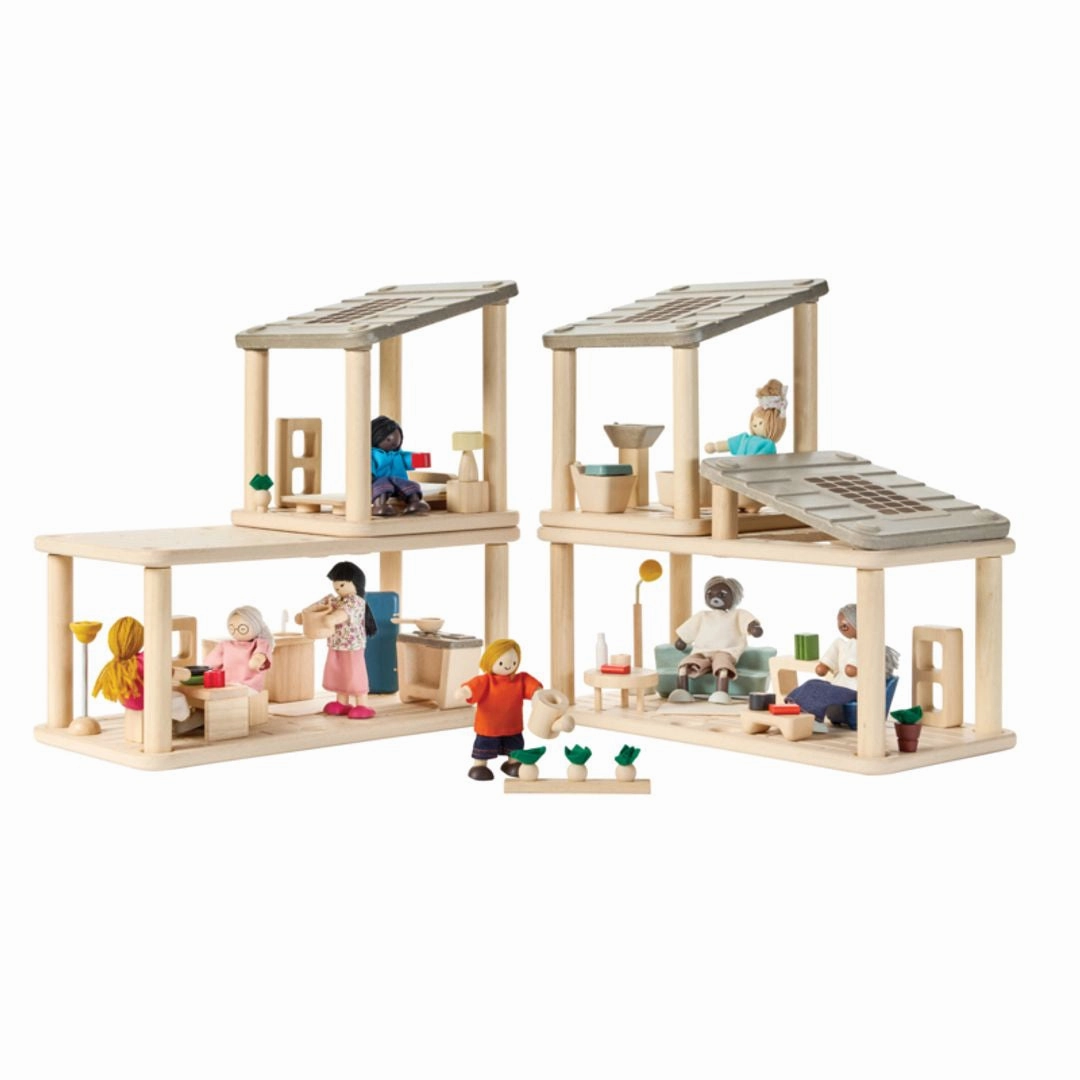 Learning tools Planspace Modular Wooden Dollhouse - Bedroom