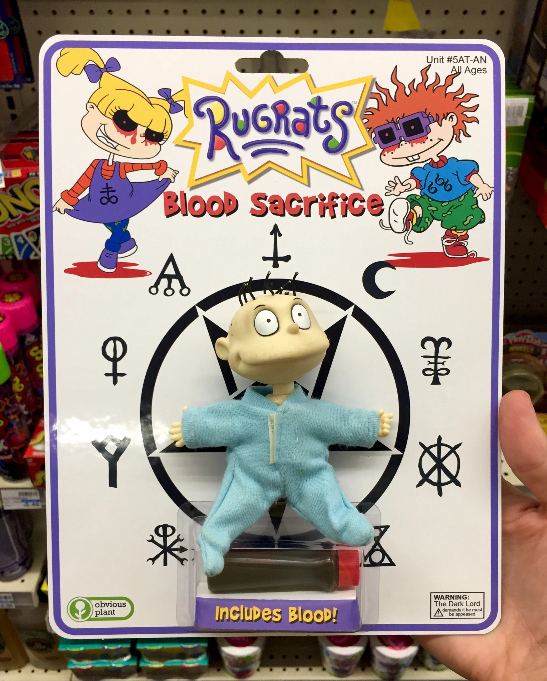 Tiny thinkers Creative kids Rugrats: Blood Sacrifice