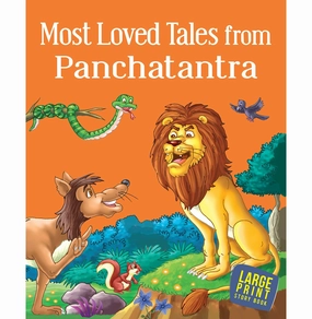 Enrichment activities Growth tools Story Book: Most Loved Tales From Panchatantra( Large Print) [Paperback] Om Books Editorial Team